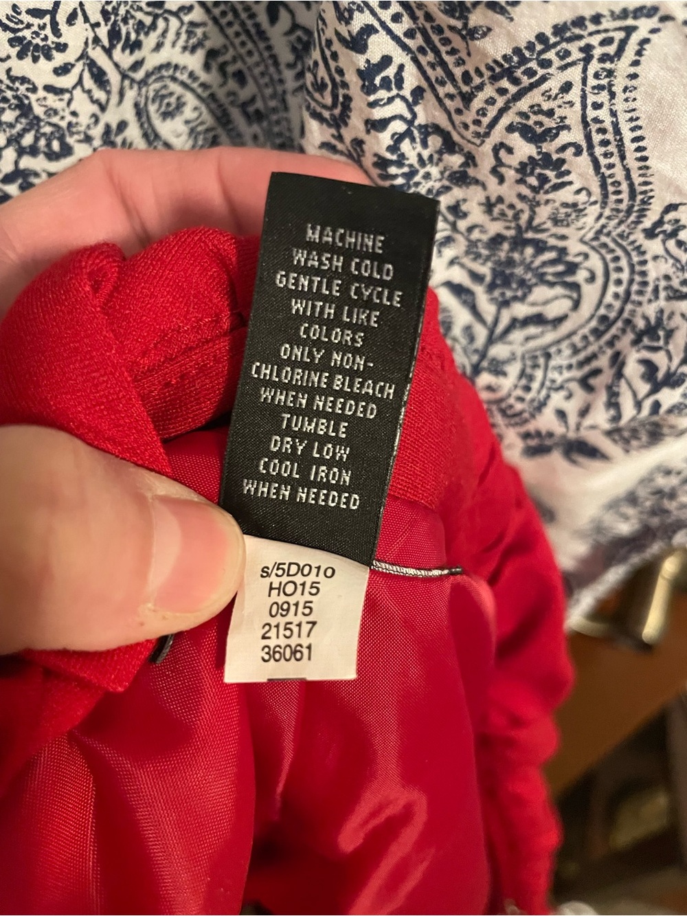 INC International Concepts Red Satin-Look Jacket - Picture 10 of 10